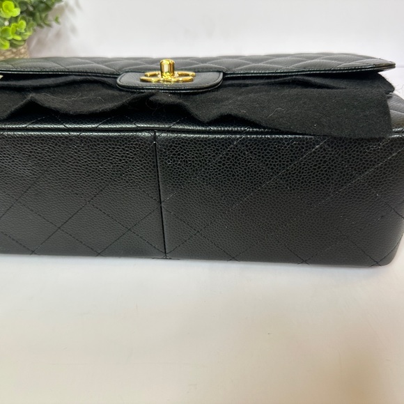 💎✨ Authentic 💎✨Chanel Classic double flap caviar ghw - Picture 10 of 16